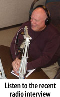 Larry on the radio